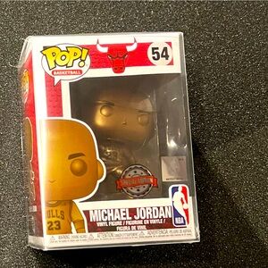 Funko Pop! Basketball – Michael Jordan #54 Special Edition gold/bronze variant.